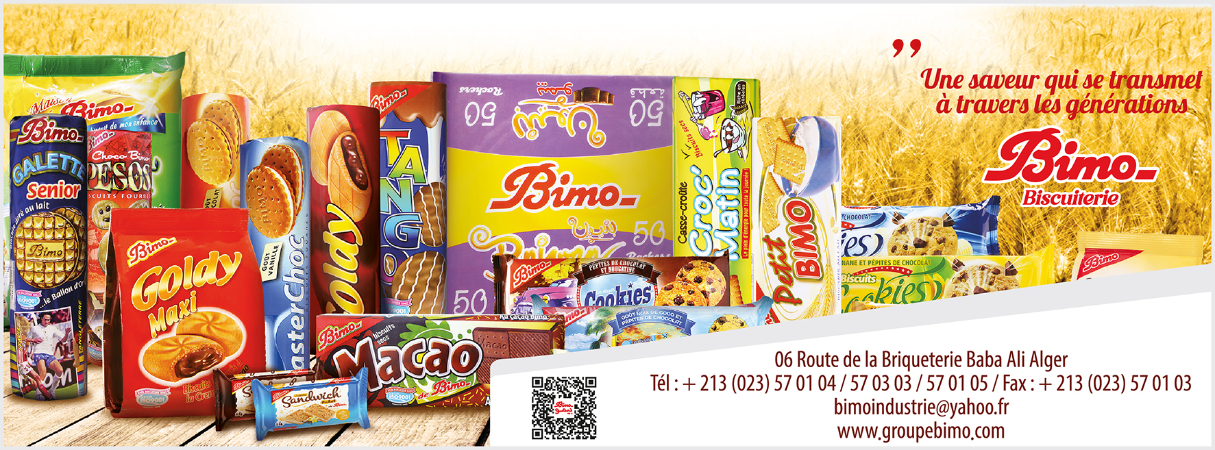 SARL BISCUITERIE MODERNE BIMO